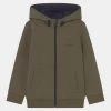BOSS Kidswear Enfant Sweat à Capuche Zippé Khaki -BOSS Soldes Magasin 4602473c6fe24620a33e956973effde4