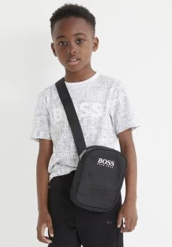 BOSS Kidswear Enfant JERSEY COTON T Shirt Imprimé Blanc