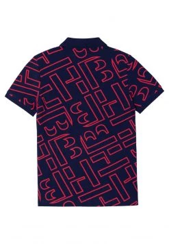 BOSS Kidswear Polo Bleu Cargo Enfant -BOSS Soldes Magasin 4834b54a25a54e2c8152bbb5b7c48694