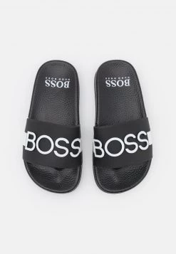BOSS Kidswear Enfant Mules Black -BOSS Soldes Magasin 48a3e520712348e89bd4601e1a0a7194