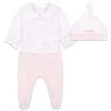 BOSS Kidswear SET Grenouillère Baby Pink Enfant