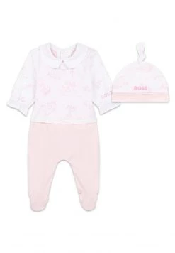 BOSS Kidswear SET Grenouillère Baby Pink Enfant