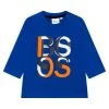 BOSS Kidswear Enfant T Shirt à Manches Longues Wave Blue -BOSS Soldes Magasin 4af26e501cbd48428b9ee1e99ba001a0