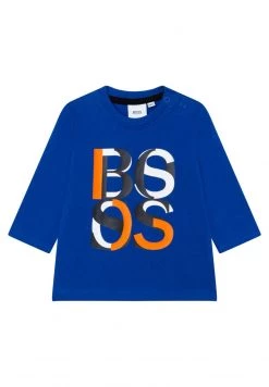 BOSS Kidswear Enfant T Shirt à Manches Longues Wave Blue
