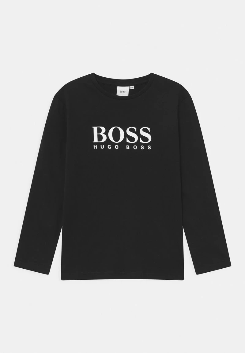 BOSS Kidswear T Shirt à Manches Longues Black Enfant 3 BOSS Kidswear T Shirt à Manches Longues Black Enfant