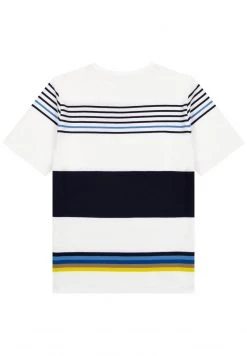 BOSS Kidswear Enfant T Shirt Imprimé Blanc -BOSS Soldes Magasin 4bf221db72b9489bb3edd2b5f1165271