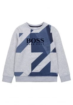BOSS Kidswear Enfant EN GRATTÉ Sweatshirt Gris Chine