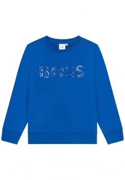 BOSS Kidswear Enfant Sweatshirt Bleu Royal