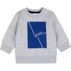 BOSS Kidswear Sweatshirt Gris Chine Enfant 1 BOSS Kidswear Sweatshirt Gris Chine Enfant -BOSS Soldes Magasin 50047ebd97e6427cb5df7ba2e044dd8b