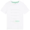 BOSS Kidswear T Shirt Imprimé Blanc Enfant -BOSS Soldes Magasin 500ec08ef5fc4a6ea4ce32123928aab4