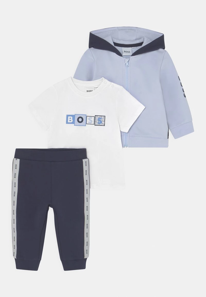 BOSS Kidswear Enfant TROUSERS SET Survêtement Pale Blue/navy 3 BOSS Kidswear Enfant TROUSERS SET Survêtement Pale Blue/navy