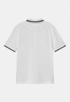 BOSS Kidswear SHORT SLEEVE Polo White Enfant -BOSS Soldes Magasin 52b31a9807e444efaf654c1fc697ee90