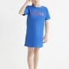 BOSS Kidswear Enfant Robe En Jersey Bleu Royal