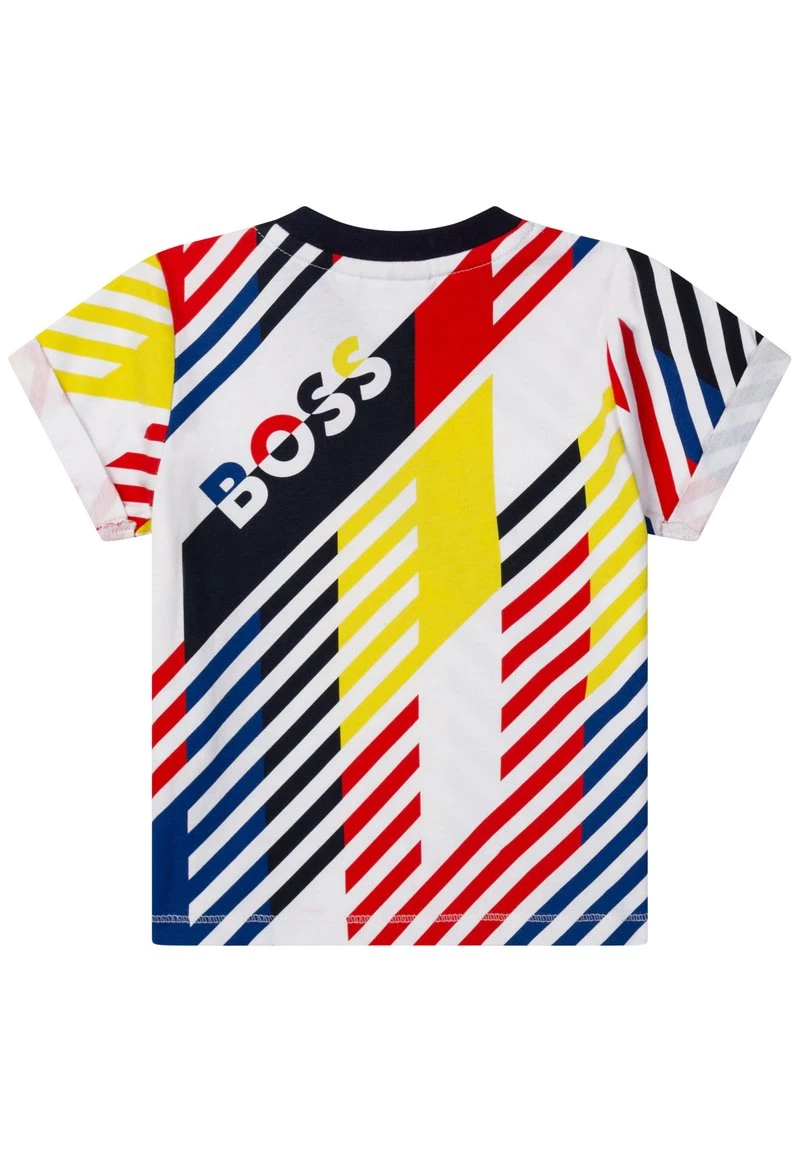 BOSS Kidswear Enfant T Shirt Imprimé Blanc 4 BOSS Kidswear Enfant T Shirt Imprimé Blanc – Image 2