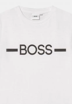 BOSS Kidswear Enfant SHORT SLEEVES TEE T Shirt Imprimé Blanc -BOSS Soldes Magasin 56efa5d5fc0d411780d13aca2a23eff7