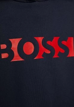 BOSS Kidswear HOODED Sweatshirt Navy Enfant -BOSS Soldes Magasin 57022484de134e23bac591778aec40d3