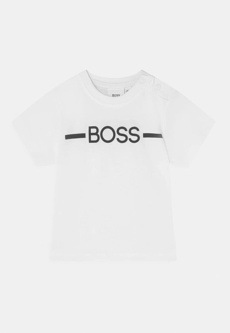 BOSS Kidswear Enfant SHORTSLEEVES TEE T Shirt Imprimé White 3 BOSS Kidswear Enfant SHORTSLEEVES TEE T Shirt Imprimé White