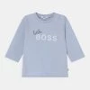 BOSS Kidswear Enfant LONG SLEEVE T Shirt à Manches Longues Pale Blue