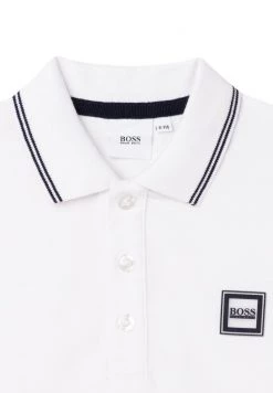 BOSS Kidswear Enfant Polo Blanc -BOSS Soldes Magasin 59c0c76593e749929b6a42b429b98bc5