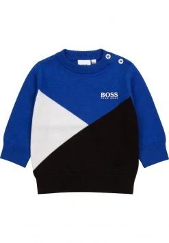 BOSS Kidswear Enfant PEIGNÉ Pullover Wave Blue
