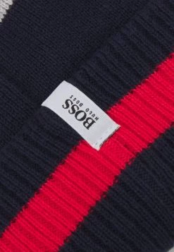 BOSS Kidswear PULL ON HAT UNISEX Bonnet Navy -BOSS Soldes Magasin 5c6d627ce8d14200aacb52a209e86314