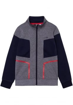 BOSS Kidswear Enfant INTERLOCK Gilet Gris Moyen Chine