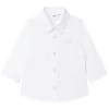 BOSS Kidswear BRODÉE Chemise Blanc Enfant -BOSS Soldes Magasin 6172a112f451415a931225b7302321b8