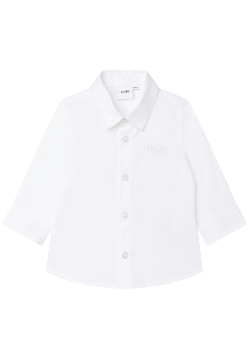 BOSS Kidswear BRODÉE Chemise Blanc Enfant 3 BOSS Kidswear BRODÉE Chemise Blanc Enfant