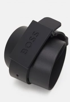 BOSS Kidswear BELT UNISEX Ceinture Black -BOSS Soldes Magasin 6173879ec38740dab98d8ec51c2de8bf