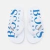 BOSS Kidswear Enfant Tongs White -BOSS Soldes Magasin 617ad1ab7ea649a5892632089d4f6239