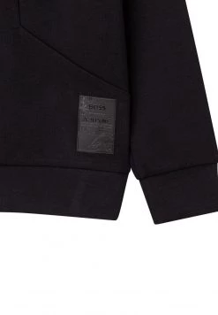 BOSS Kidswear JOGGING Sweat à Capuche Zippé Black Enfant -BOSS Soldes Magasin 6274aa06afeb42ac993bc6ded0d01d9a