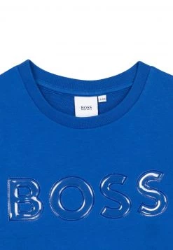 BOSS Kidswear Enfant Sweatshirt Bleu Royal -BOSS Soldes Magasin 6335bc041b28439bbc85f0e4fd3b3afe