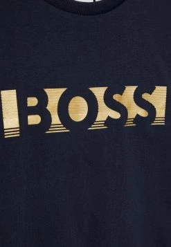 BOSS Kidswear Enfant SHORT SLEEVES TEE T Shirt Imprimé Navy -BOSS Soldes Magasin 64edcf6ce17d4d5199340c457aa7ca5d