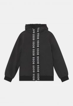 BOSS Kidswear REVERSIBLE Veste Mi Saison Black Enfant -BOSS Soldes Magasin 65322da6a26c4795a21de7d8eb41bf63