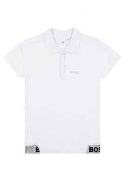 BOSS Kidswear Polo Blanc Enfant