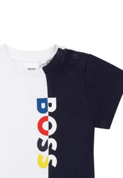 BOSS Kidswear Enfant T Shirt Imprimé Blanc -BOSS Soldes Magasin 672c1b61e73c441aa7e485c44b076694