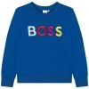 BOSS Kidswear Sweatshirt Bleu Royal Enfant -BOSS Soldes Magasin 6995f9b166d64888bba6ff9b0d6e2bbf