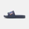 BOSS Kidswear AQUA SLIDES Mules Navy Enfant -BOSS Soldes Magasin 6c23ea38c3a94e0886924d942886d768