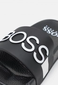 BOSS Kidswear Enfant Mules Black -BOSS Soldes Magasin 6c3c2f3d70294ee1a0e3c84fb0371728