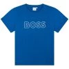 BOSS Kidswear Enfant MANCHES COURTES T Shirt Imprimé Bleu Royal -BOSS Soldes Magasin 6cbed7f0c4c942978ce9f3f09db14585