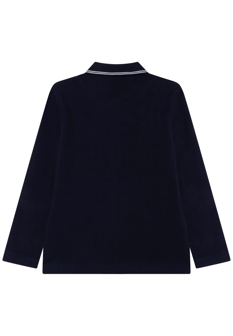 BOSS Kidswear LONG SLEEVE Polo Bleu Cargo Enfant 4 BOSS Kidswear LONG SLEEVE Polo Bleu Cargo Enfant – Image 2