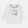 BOSS Kidswear LONG SLEEVE T Shirt à Manches Longues White Enfant -BOSS Soldes Magasin 6e922e1a91694866a617d317746f0cfc