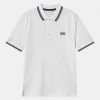 BOSS Kidswear SHORT SLEEVE Polo White Enfant -BOSS Soldes Magasin 6fd3d7215dd54e9cbd7007eee673a3fe