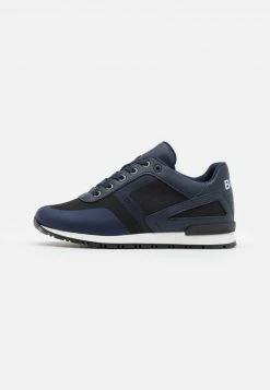 BOSS Kidswear Enfant TRAINERS Baskets Basses Navy