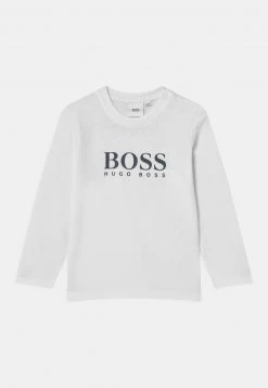 BOSS Kidswear Unisex LONG SLEEVE Sweatshirt White