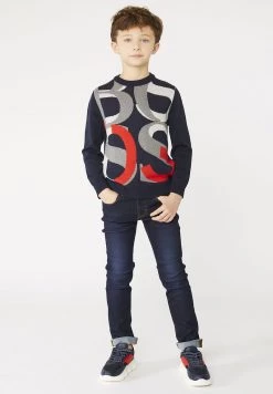 BOSS Kidswear Jeans Skinny Stone Pulverisation Enfant