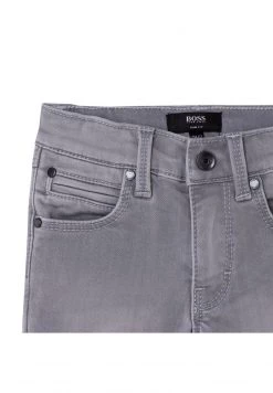 BOSS Kidswear Short En Jean Denim Grey Enfant -BOSS Soldes Magasin 749b31d5b1d34fbabdf30c2068413664