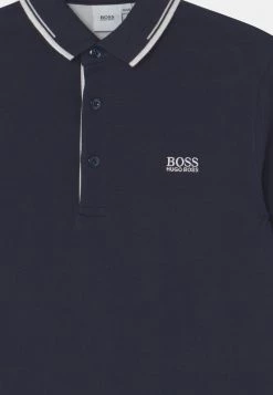 BOSS Kidswear Enfant LONG SLEEVE Polo Navy -BOSS Soldes Magasin 750f9e79b925455f89075b0d378de8da