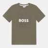 BOSS Kidswear Enfant TEE T Shirt Imprimé Green -BOSS Soldes Magasin 7556743cb1134a80b5a68e4a08e9da89