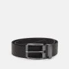 BOSS Kidswear BELT UNISEX Ceinture Black -BOSS Soldes Magasin 7862e1f19f364644818b99d338eca74f